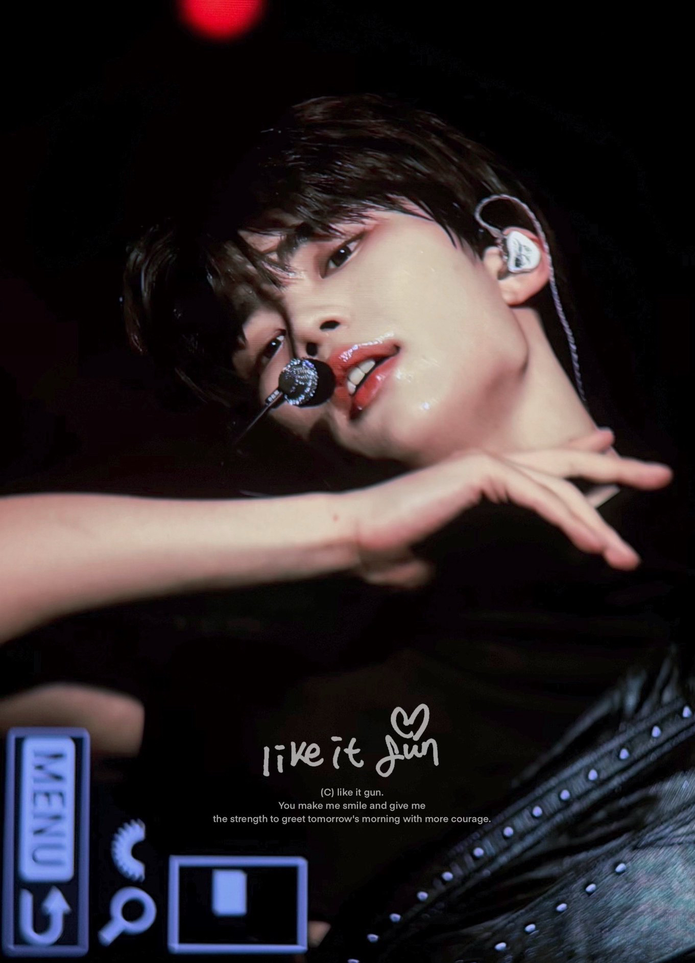 Recent activity shot of Park Gunwook (ZEROBASEONE)