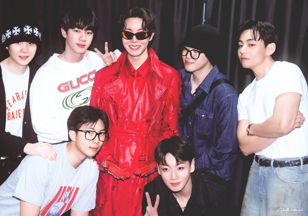 A moment captured by BTS's fan