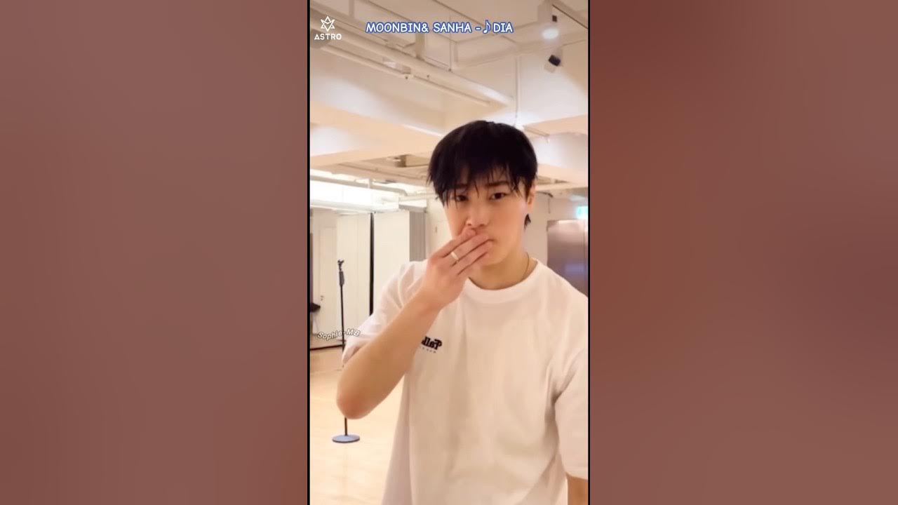 Recent activity shot of Moonbin (ASTRO)