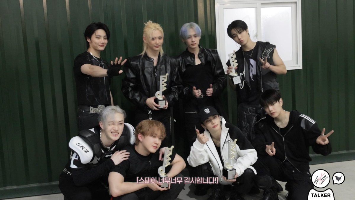 Recent activity shot of Stray Kids