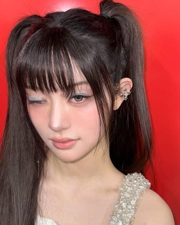 Recent activity shot of Minju (ILLIT)