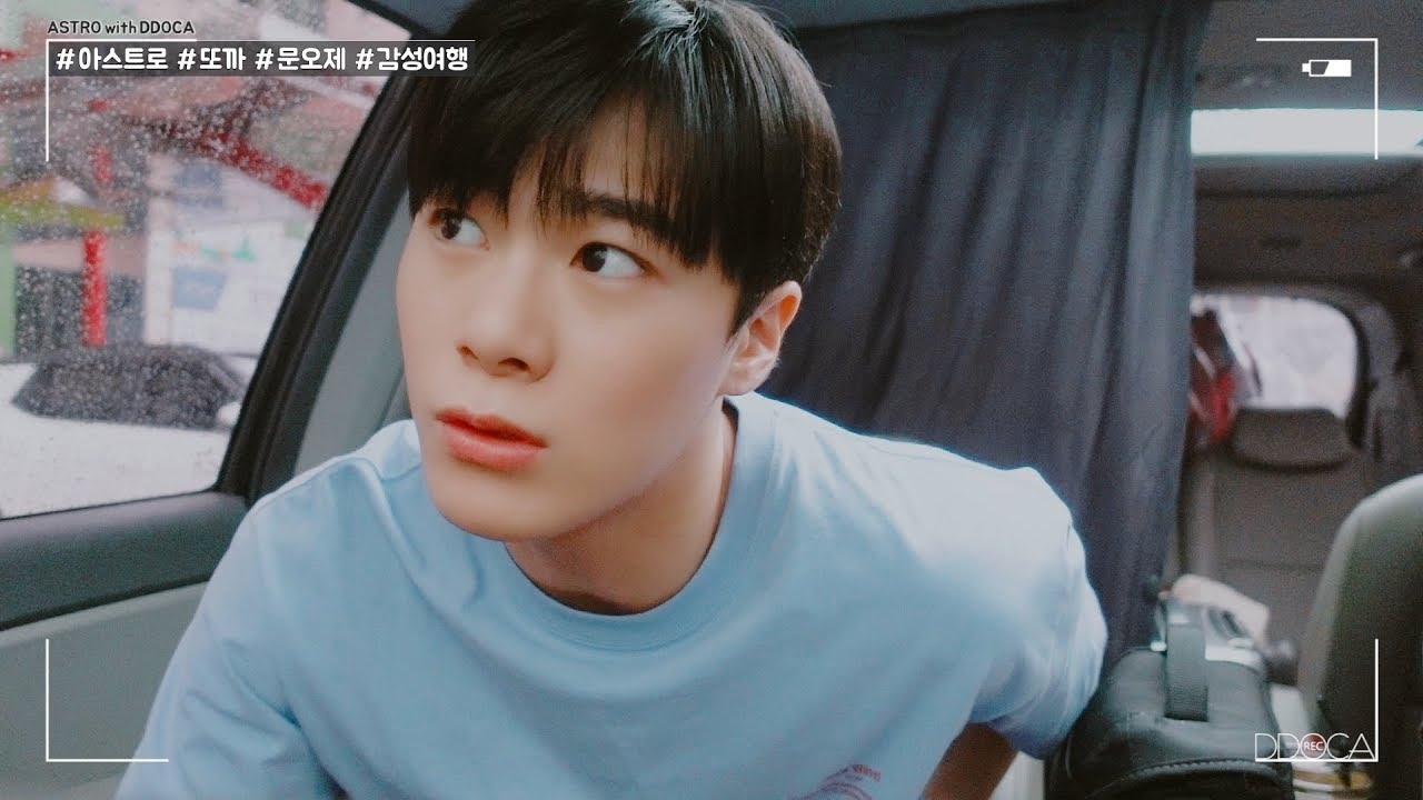 A moment captured by Moonbin (ASTRO)'s fan