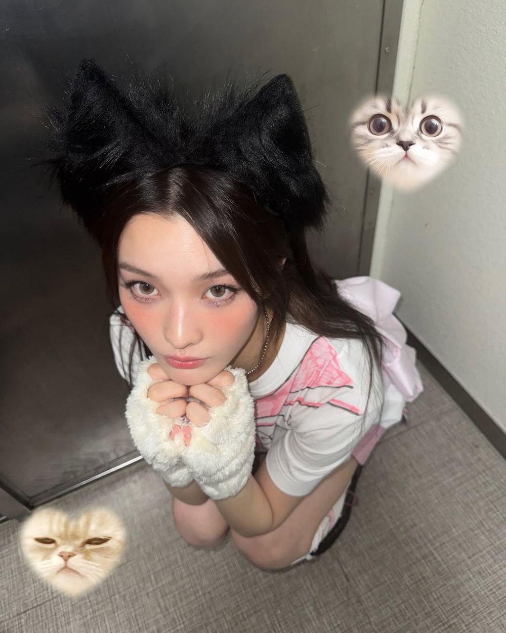 Behind-the-scenes cut of Iroha (ILLIT)