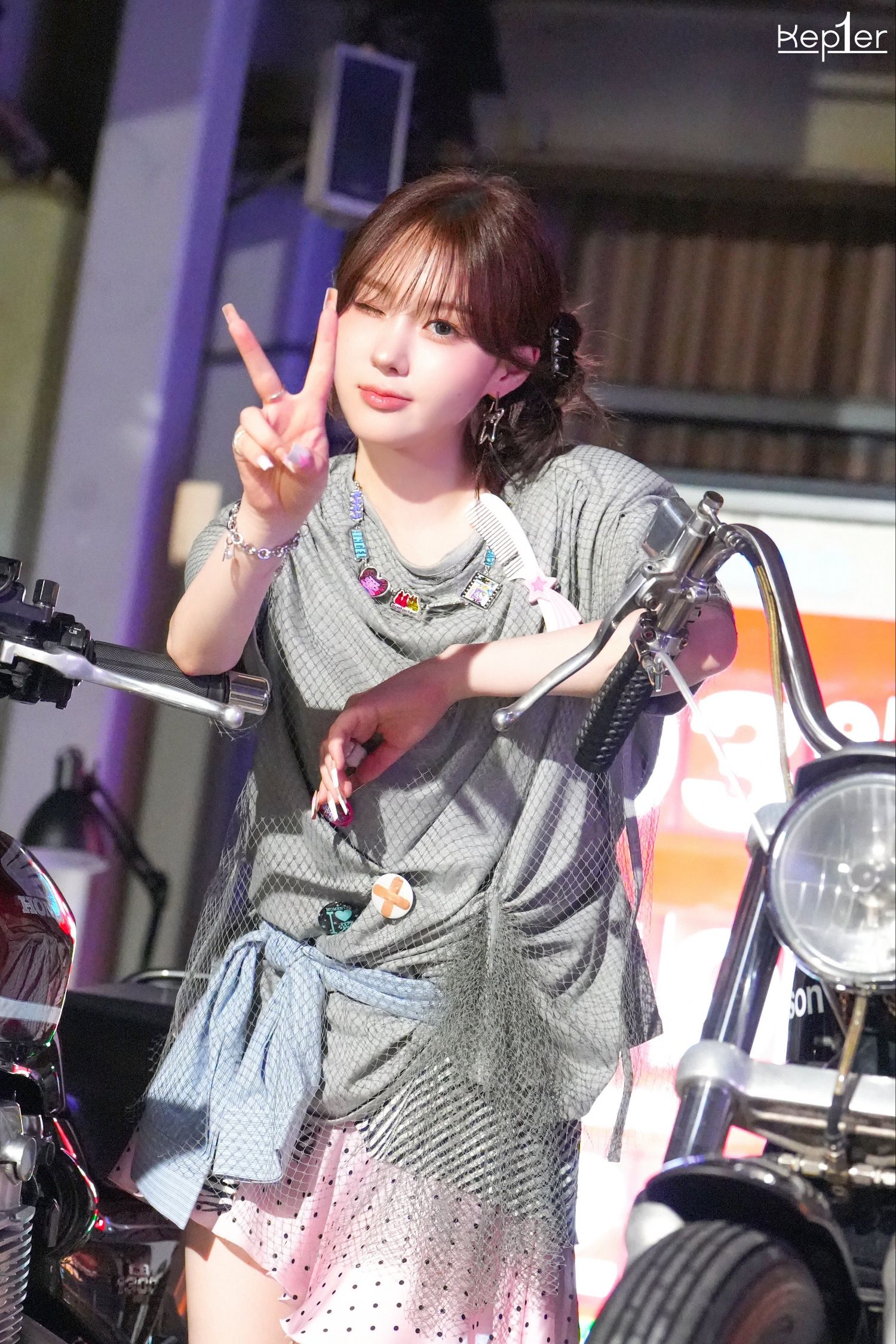Behind-the-scenes cut of Kim Chaehyun (Kep1er)