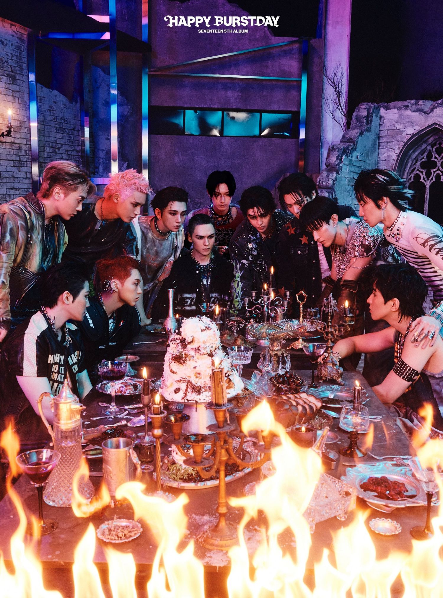 Recent activity shot of SEVENTEEN