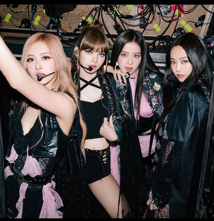 A moment captured by BLACKPINK's fan