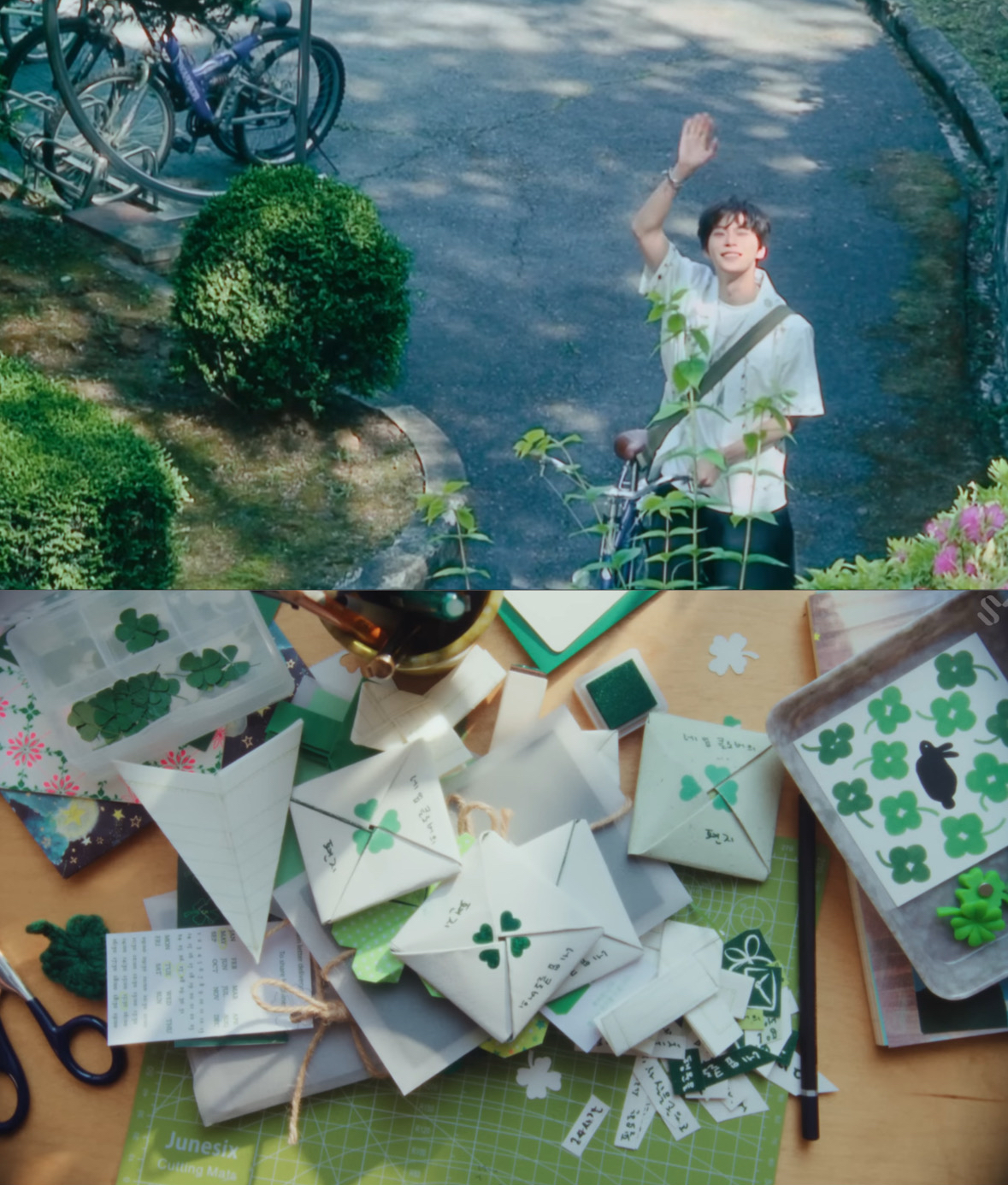 A moment captured by Doyoung (NCT 127)'s fan