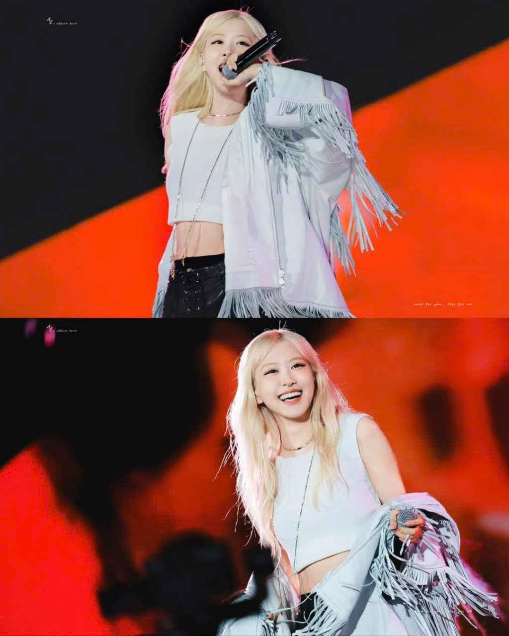 Recent activity shot of ROSÉ (BLACKPINK)