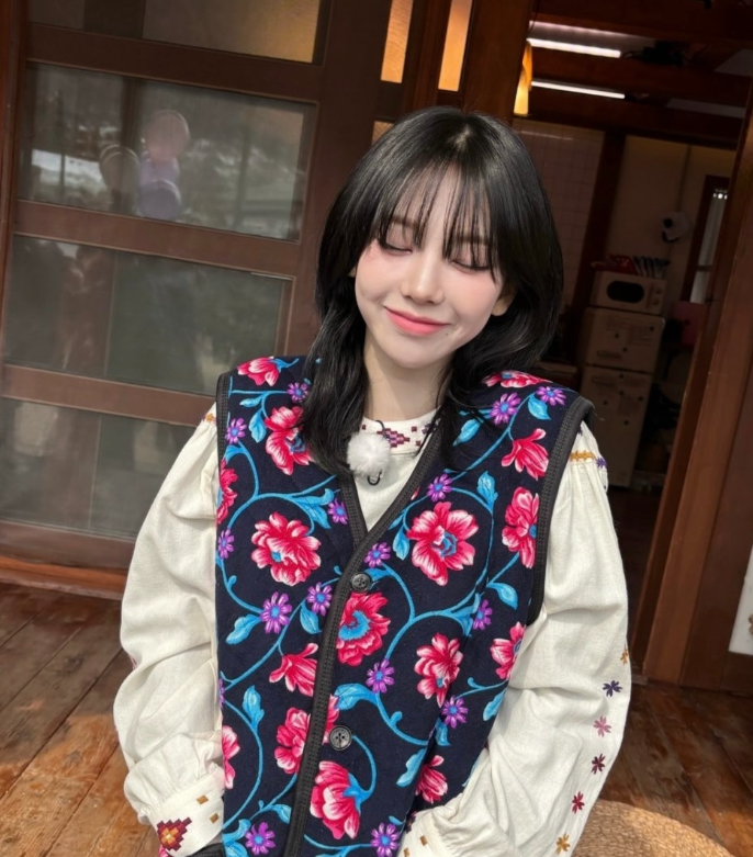 A moment captured by Karina (aespa)'s fan