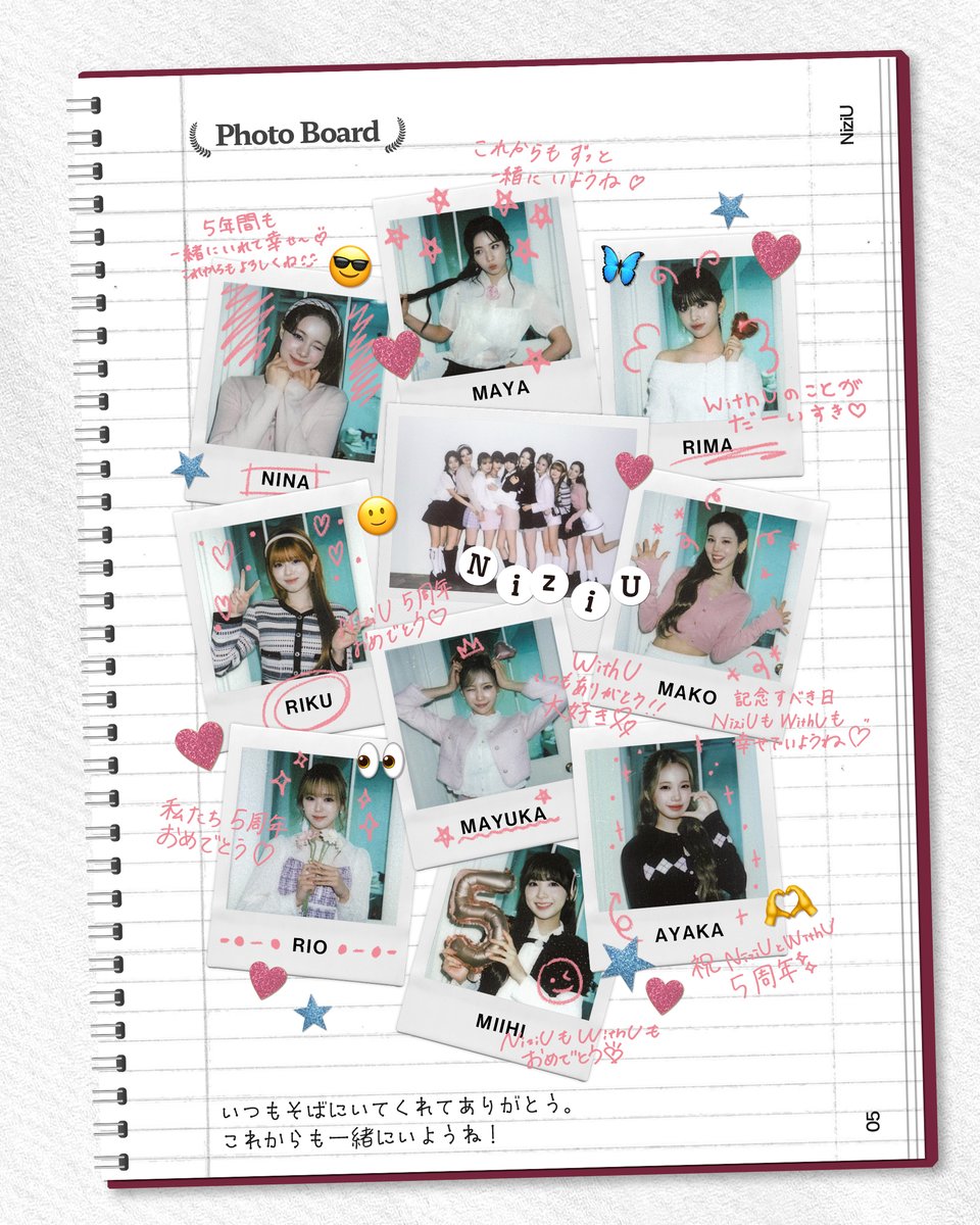 Foto aktivitas terbaru NiziU