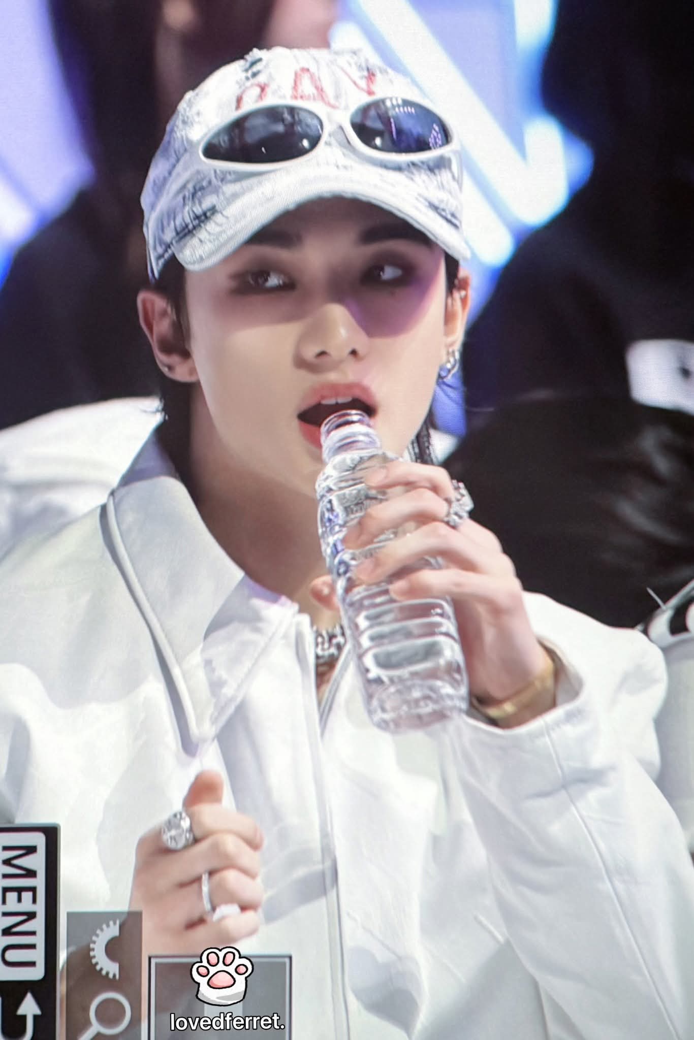 Behind-the-scenes cut of Hyunjin (Stray Kids)