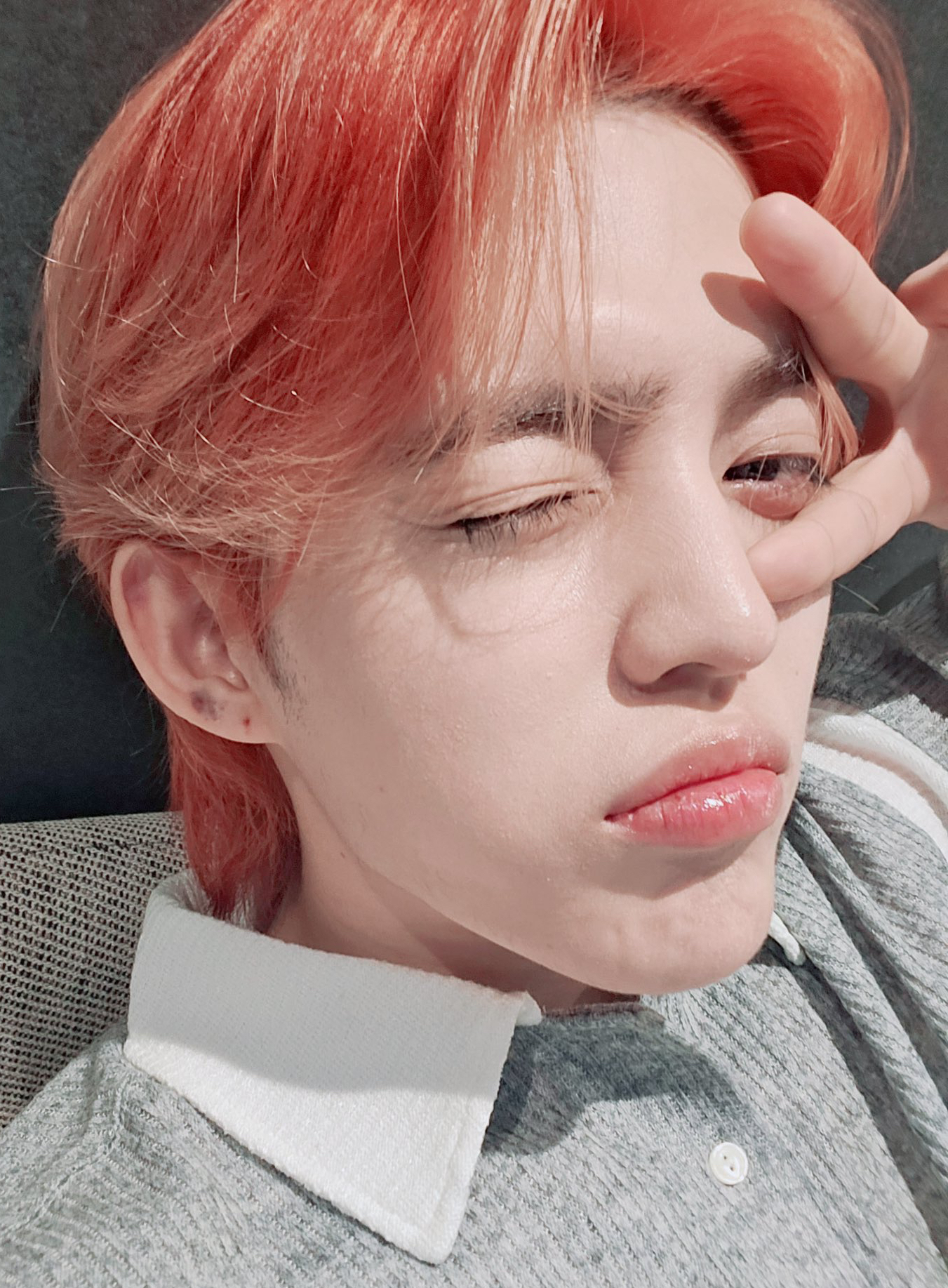 A moment captured by S.Coups (SEVENTEEN)'s fan