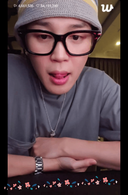 지민 (방탄소년단)의 비하인드 컷