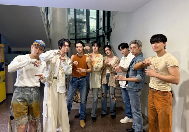A moment captured by Seonghwa (ATEEZ)'s fan