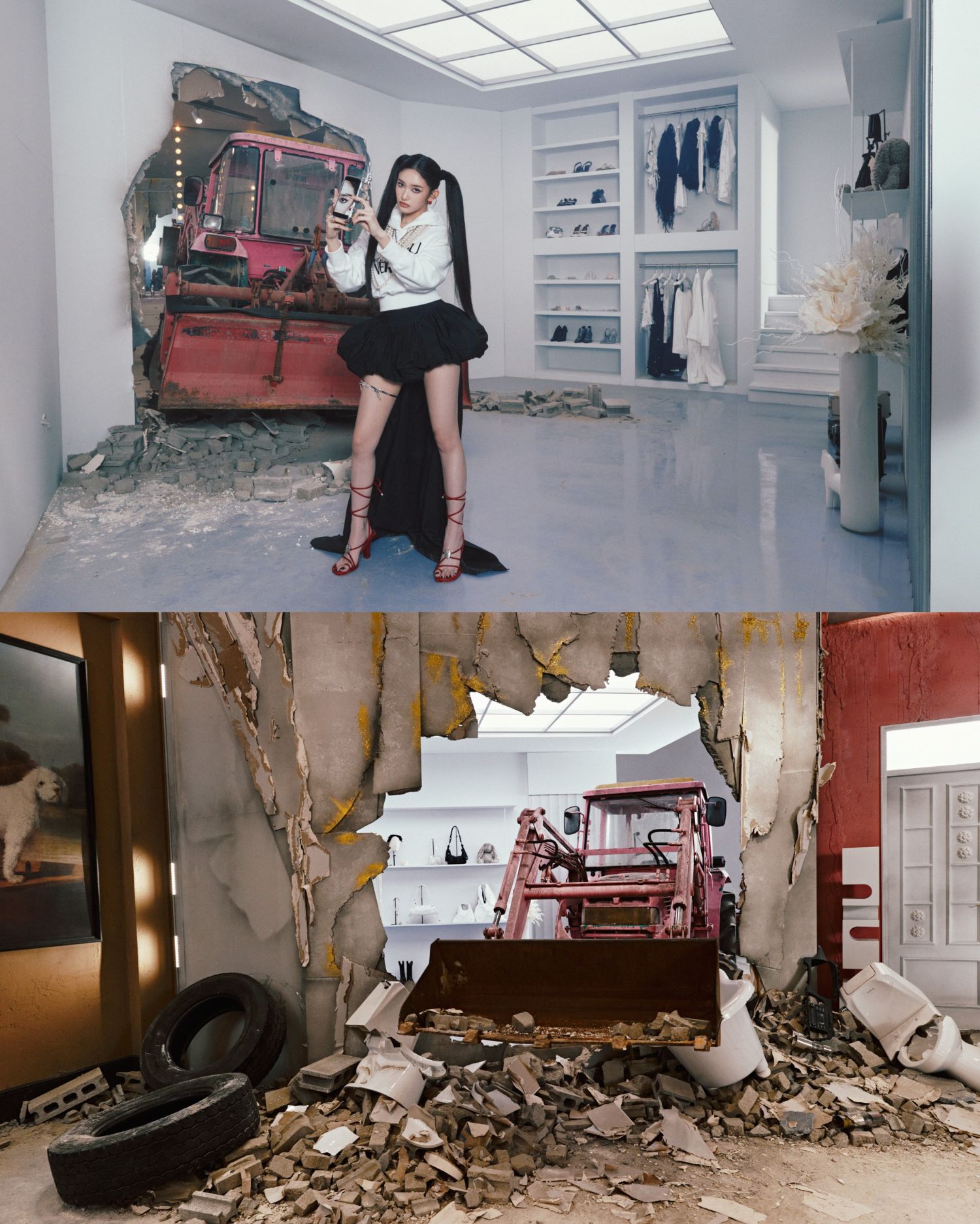 A moment captured by Leeseo (IVE)'s fan