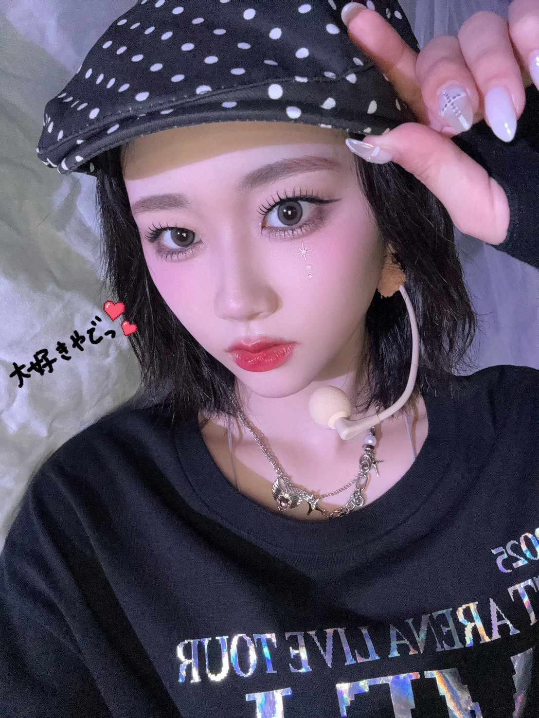 Behind-the-scenes cut of Sasaki Kokona (ME:I)