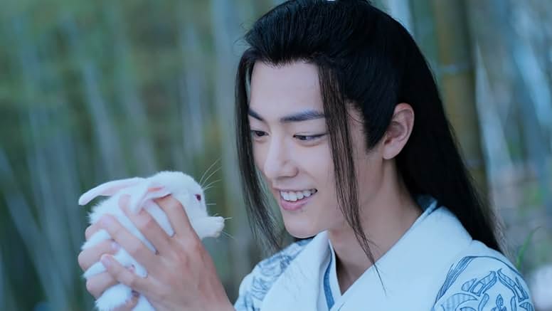 Behind-the-scenes cut of Xiao Zhan