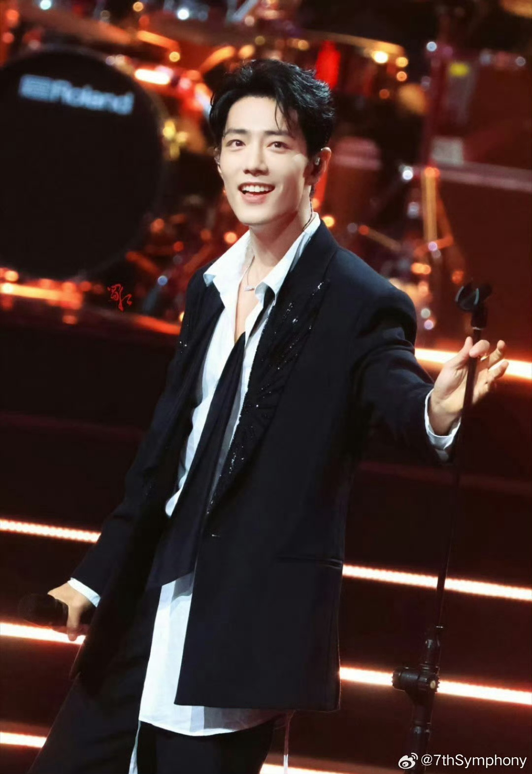 Recent activity shot of Xiao Zhan