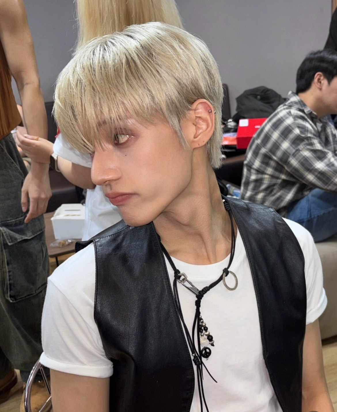 Recent activity shot of Wooyoung (ATEEZ)