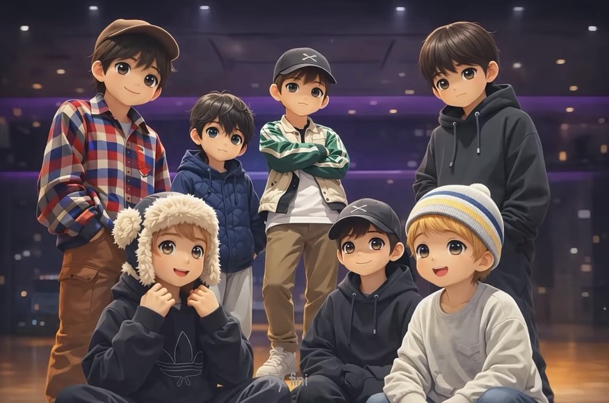 A moment captured by SUGA (BTS)'s fan