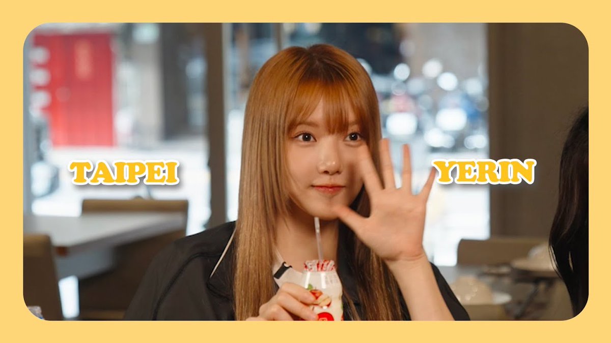 A moment captured by Yerin (GFRIEND)'s fan