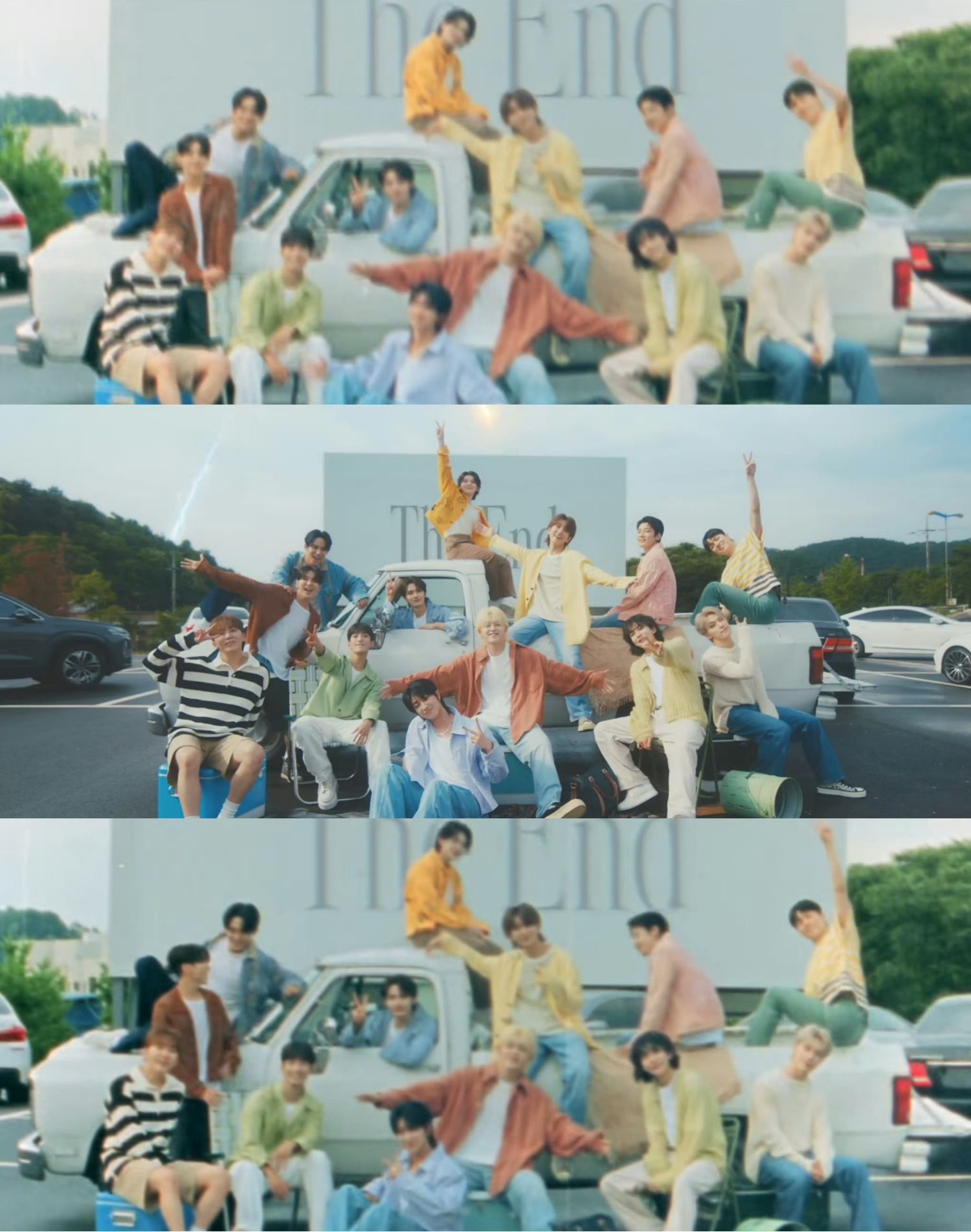 Behind-the-scenes cut of SEVENTEEN