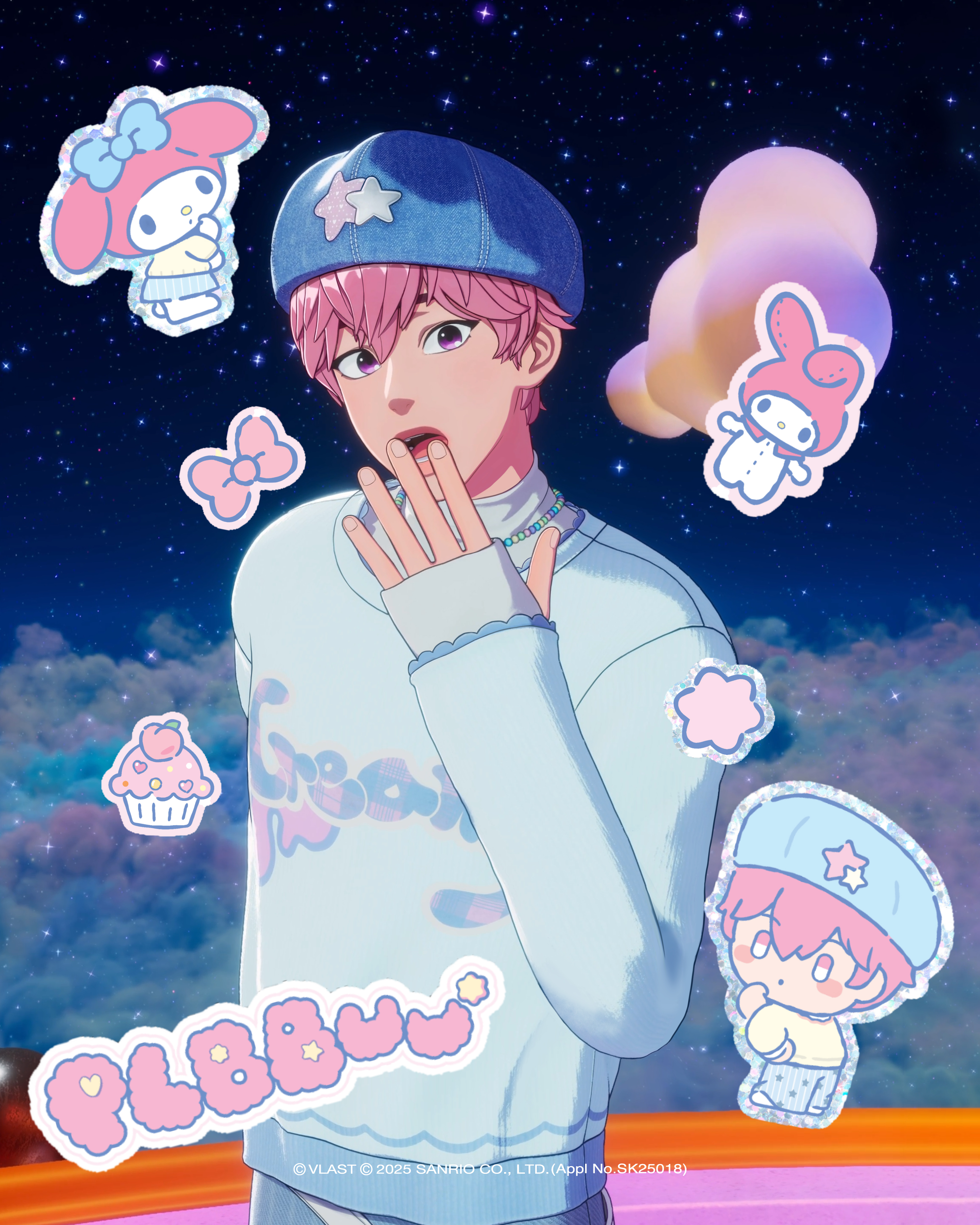 Recent activity shot of Bamby (PLAVE)