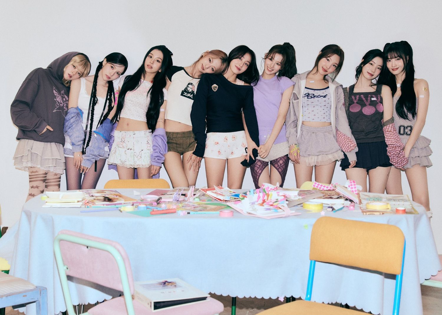 Behind-the-scenes cut of TWICE