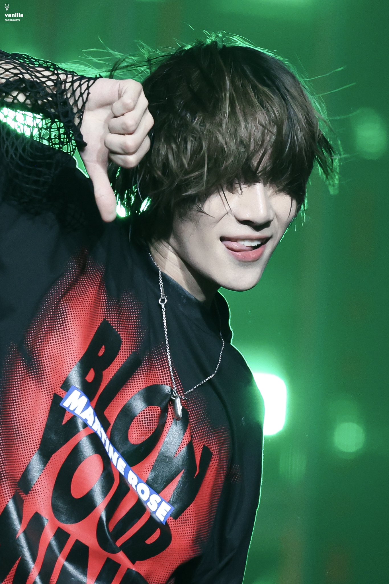 A moment captured by Beomgyu (TOMORROW X TOGETHER)'s fan