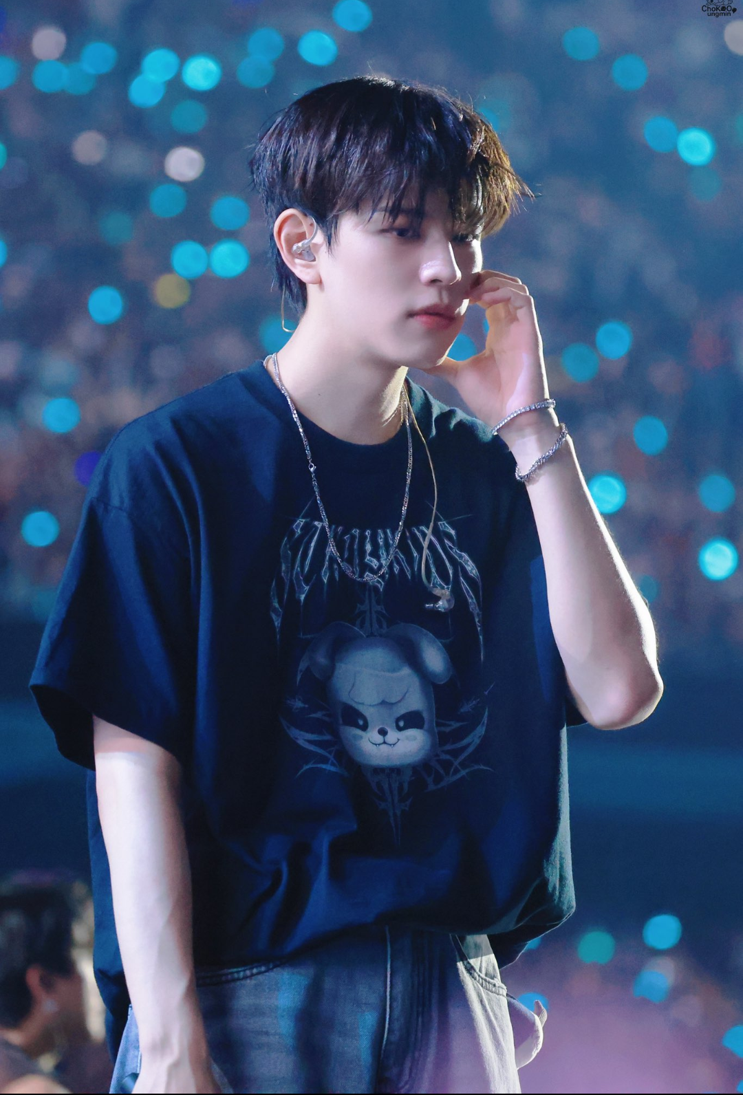 Potret di balik layar Seungmin (Stray Kids)