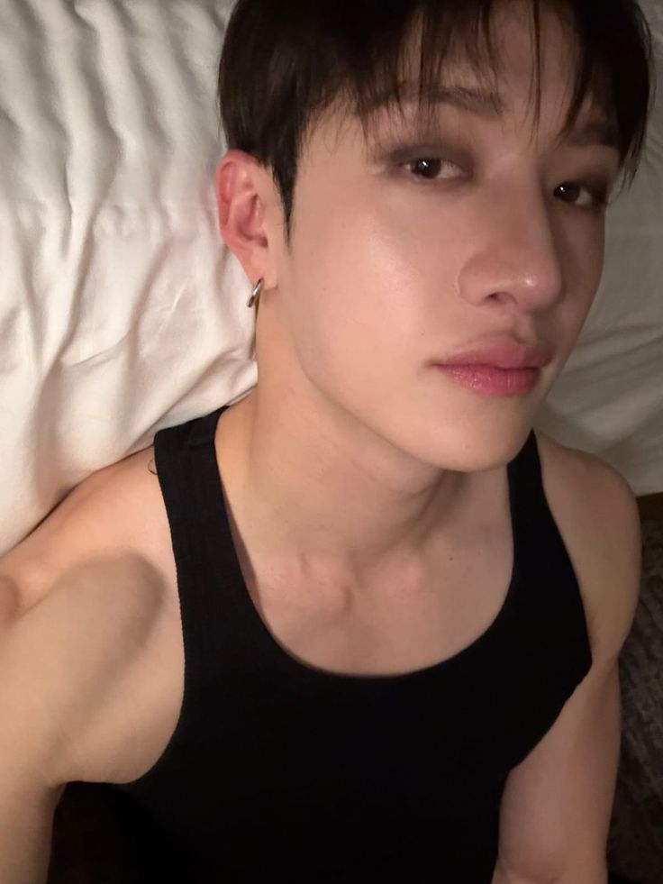 A moment captured by Bang Chan (Stray Kids)'s fan