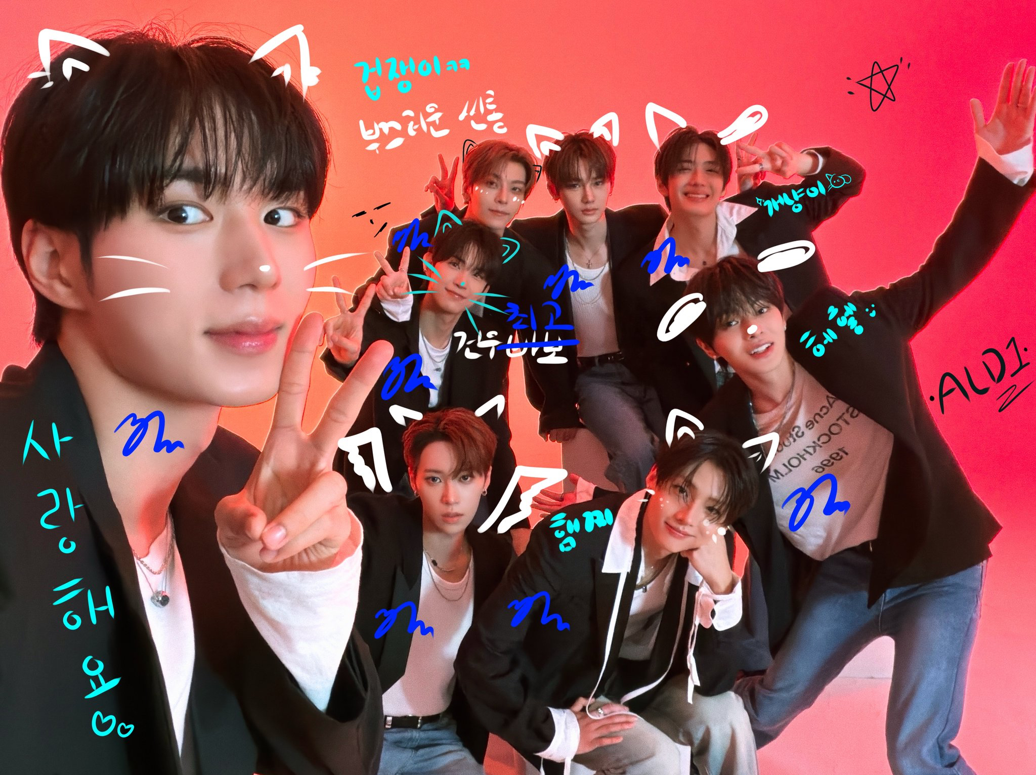 A moment captured by ALPHA DRIVE ONE's fan