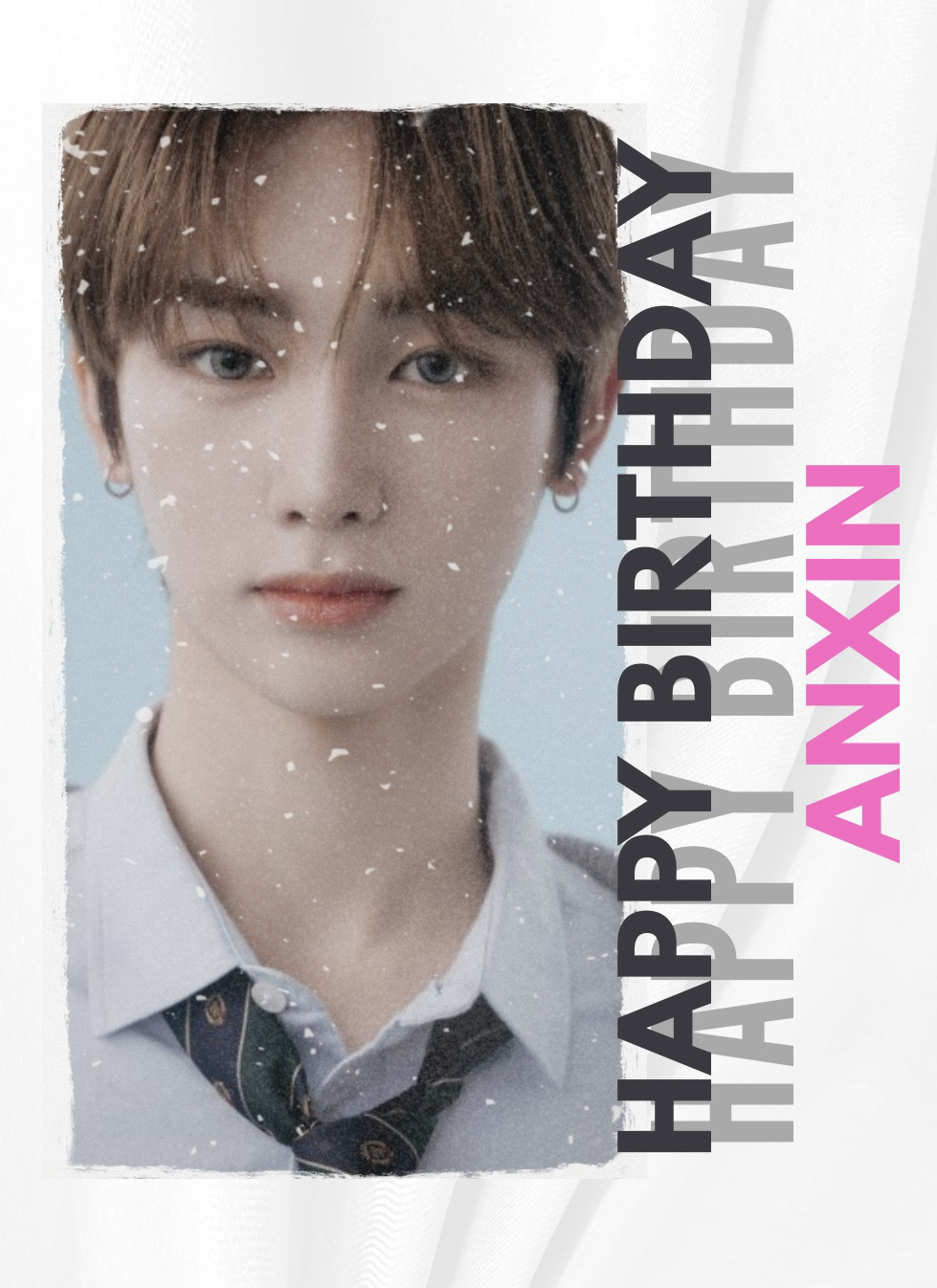 Behind-the-scenes cut of Zhou Anxin (ALPHA DRIVE ONE)