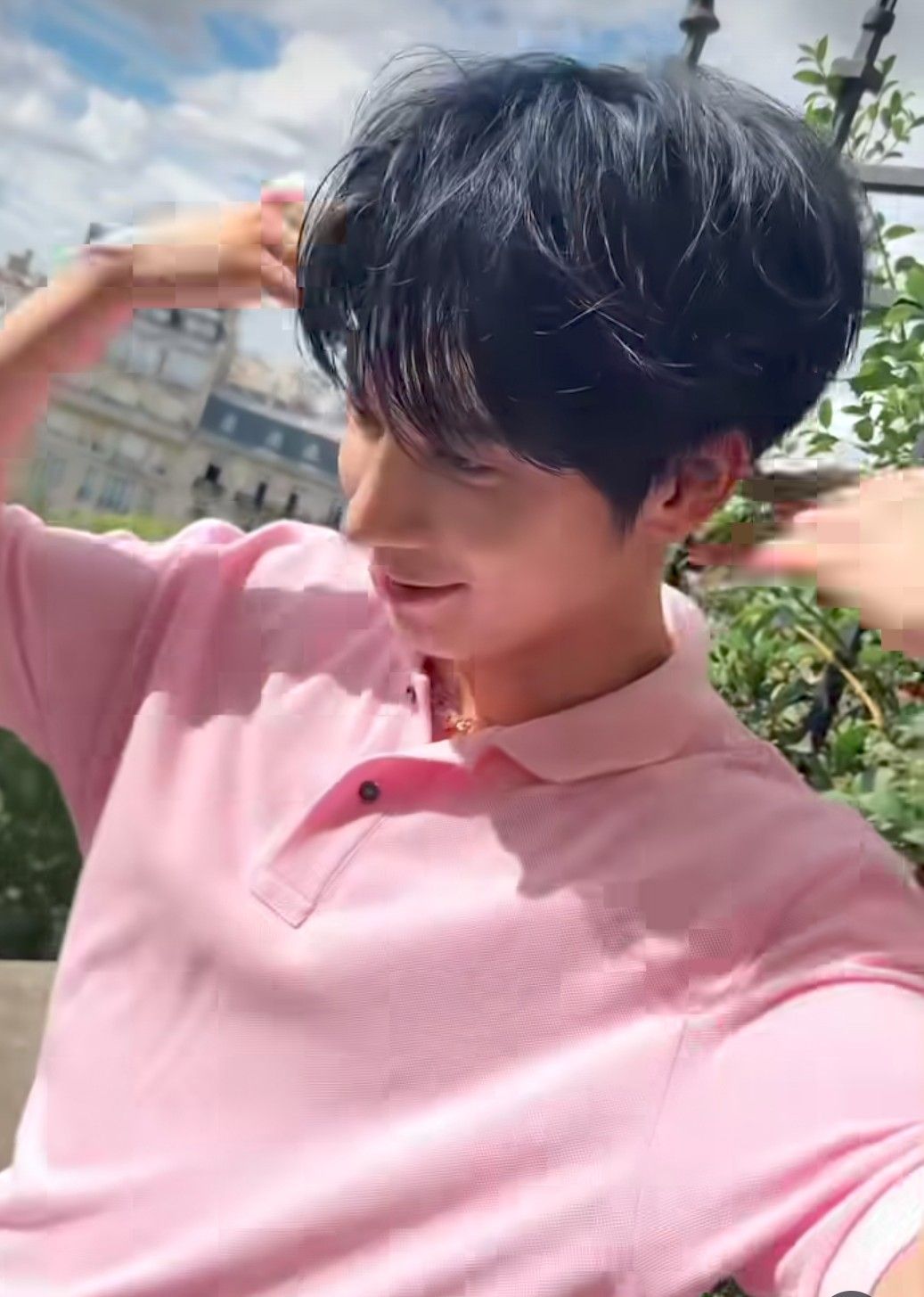 A moment captured by Taehyun (TOMORROW X TOGETHER)'s fan