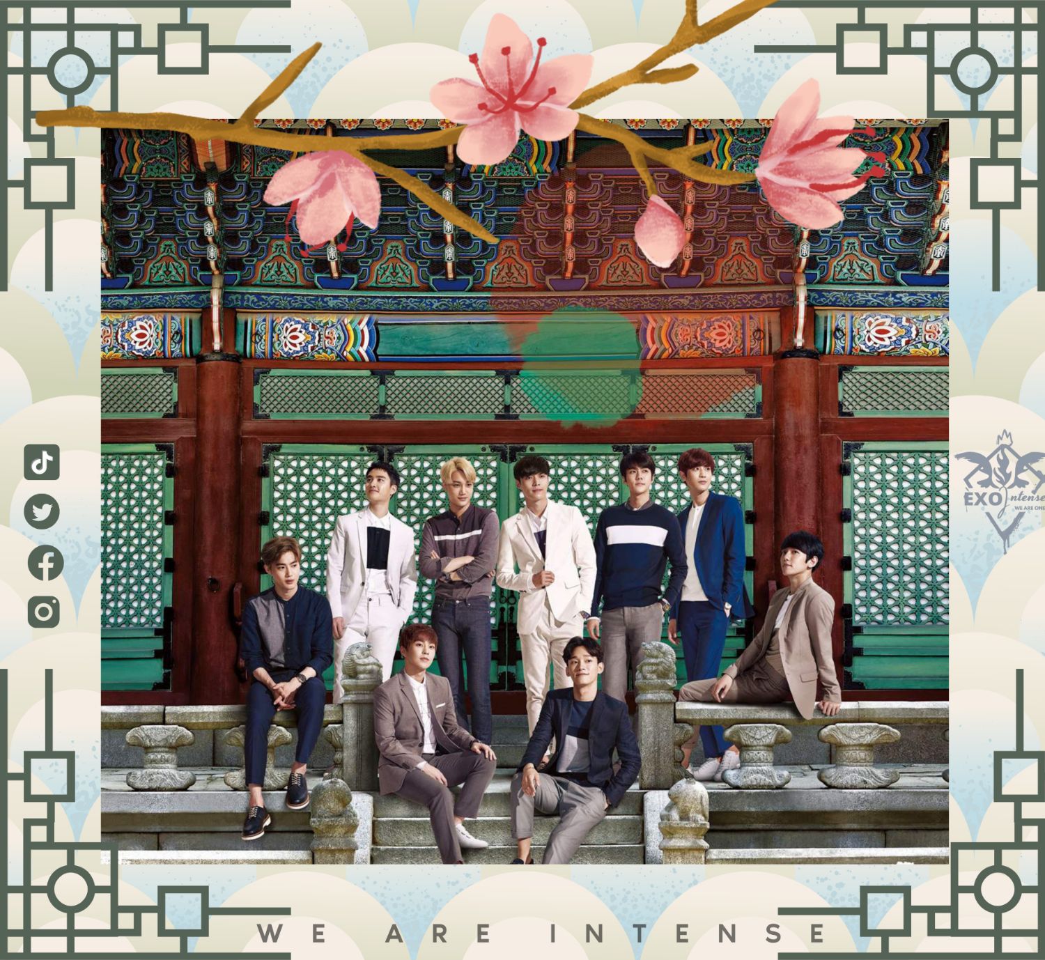 Behind-the-scenes cut of EXO