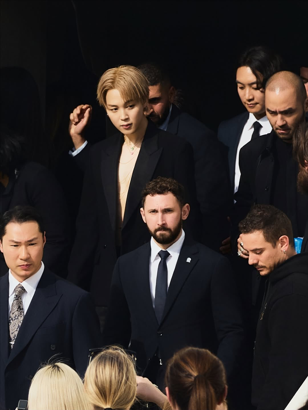 A moment captured by Jimin (BTS)'s fan