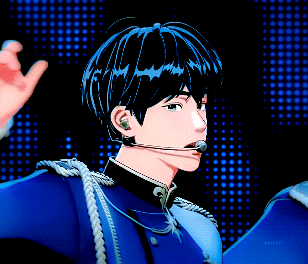 A moment captured by Yejun (PLAVE)'s fan