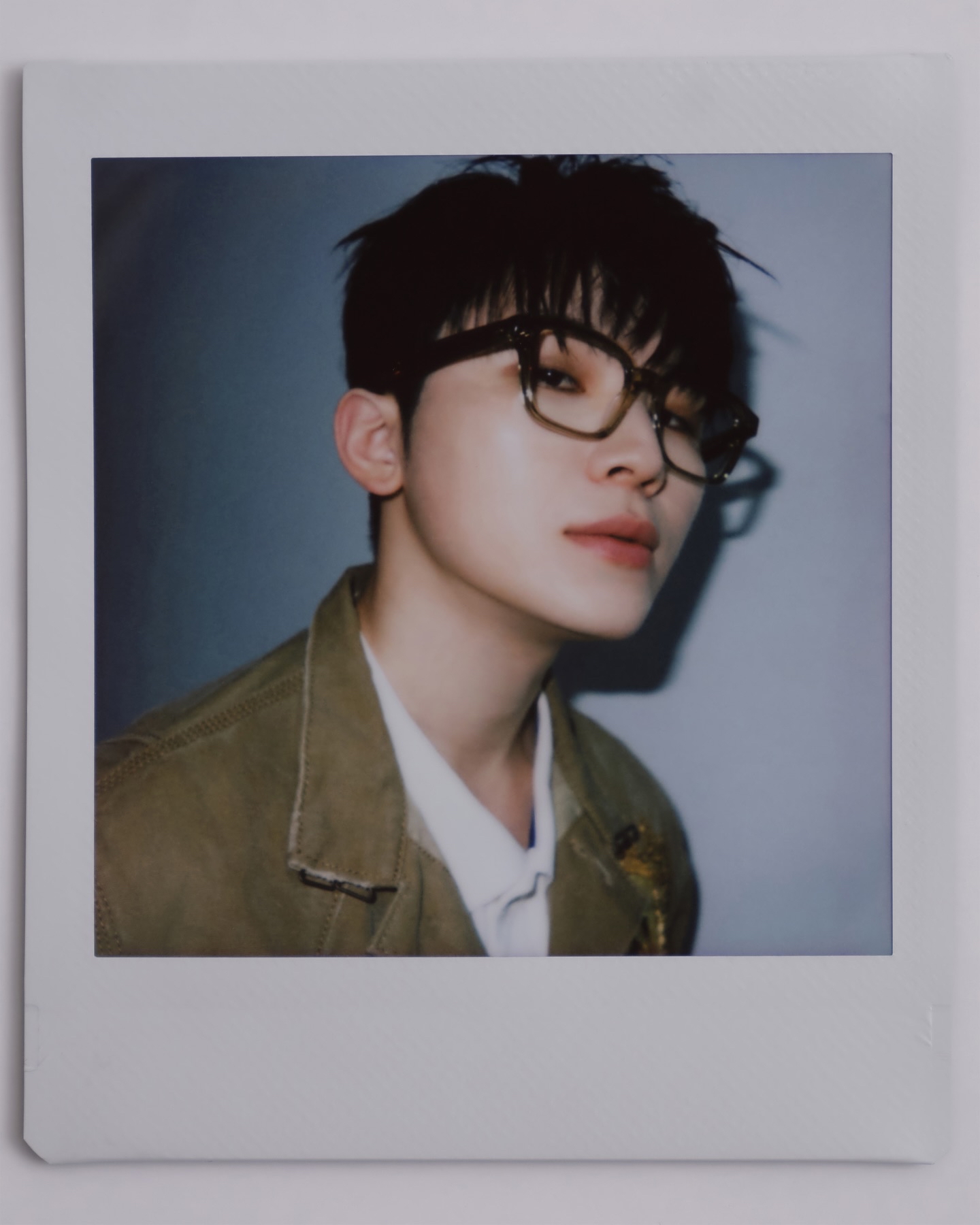 A moment captured by Woozi (SEVENTEEN)'s fan