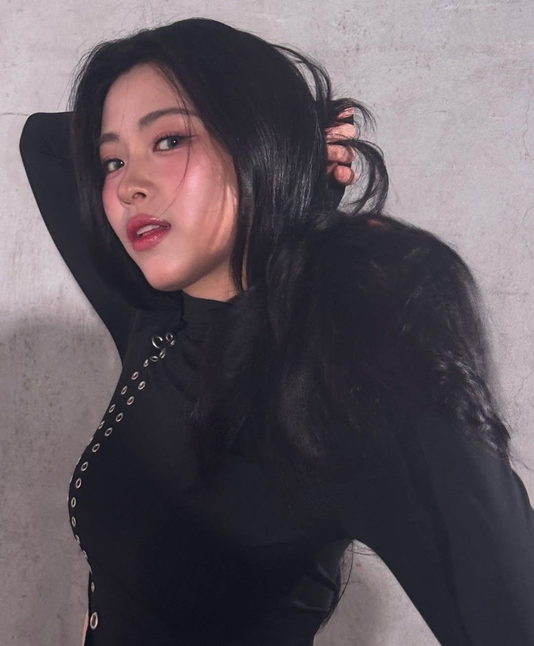 A moment captured by ITZY's fan