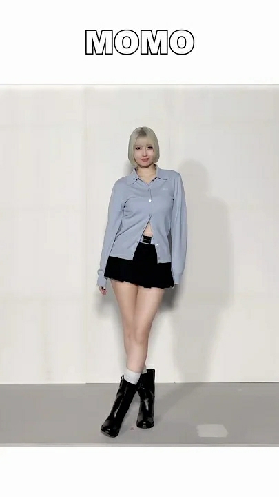 Behind-the-scenes cut of Momo (TWICE)