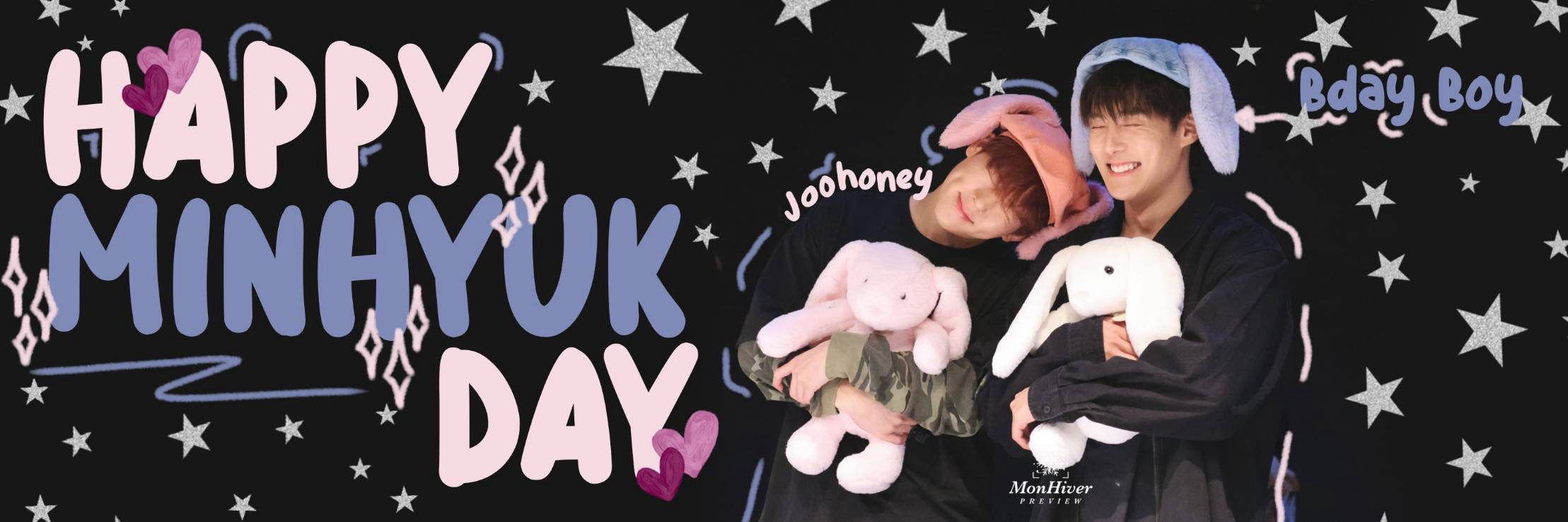 ミニョク (MONSTA X)の舞台裏ショット