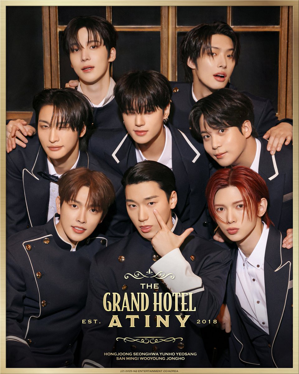 Recent activity shot of ATEEZ