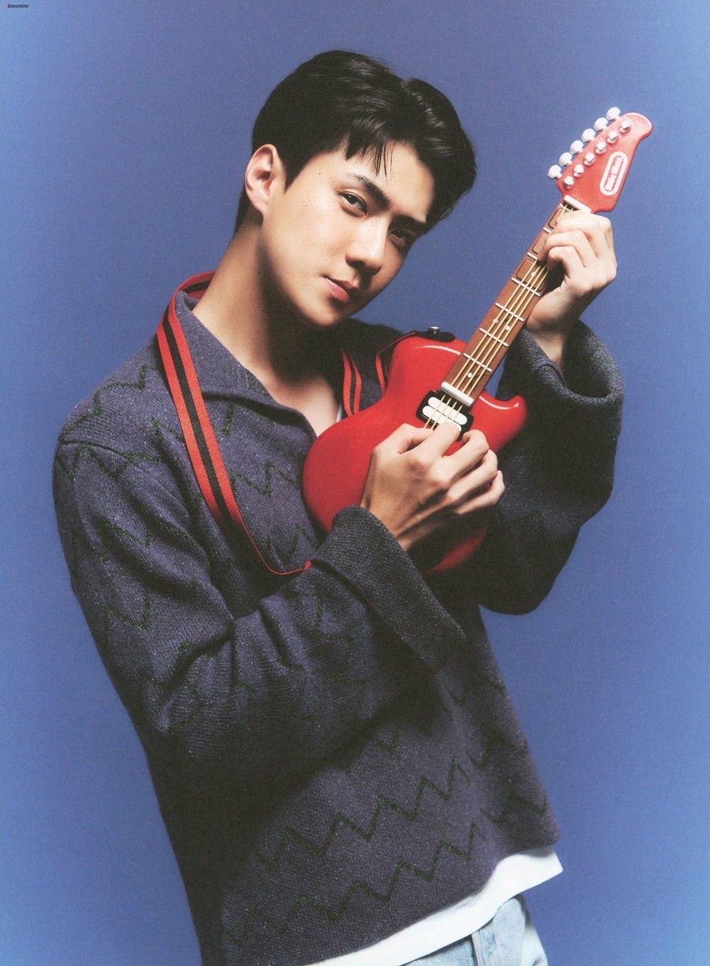 Behind-the-scenes cut of Sehun (EXO)
