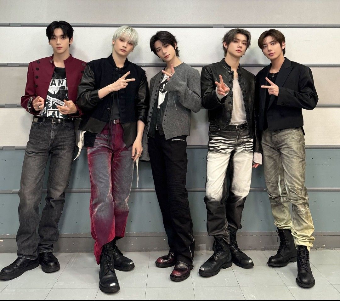 Recent activity shot of TOMORROW X TOGETHER