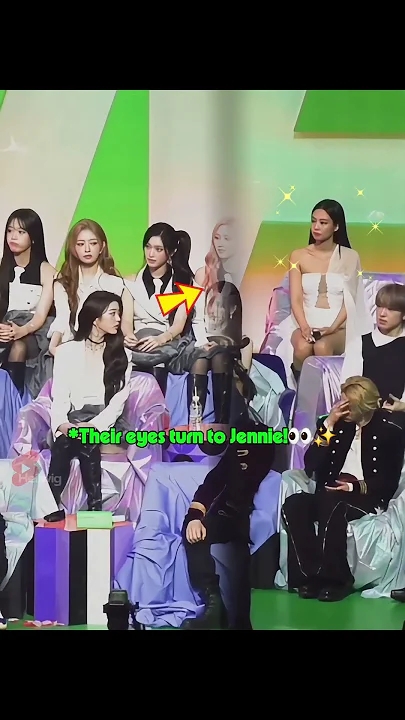 A moment captured by BLACKPINK's fan