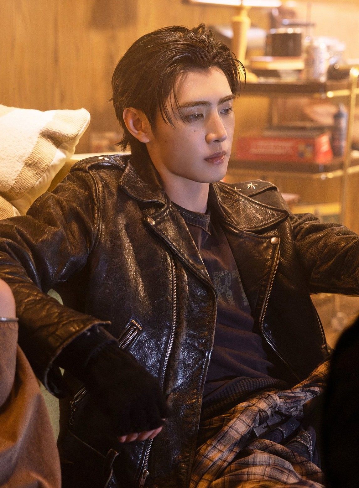 Recent activity shot of Sunghoon (ENHYPEN)