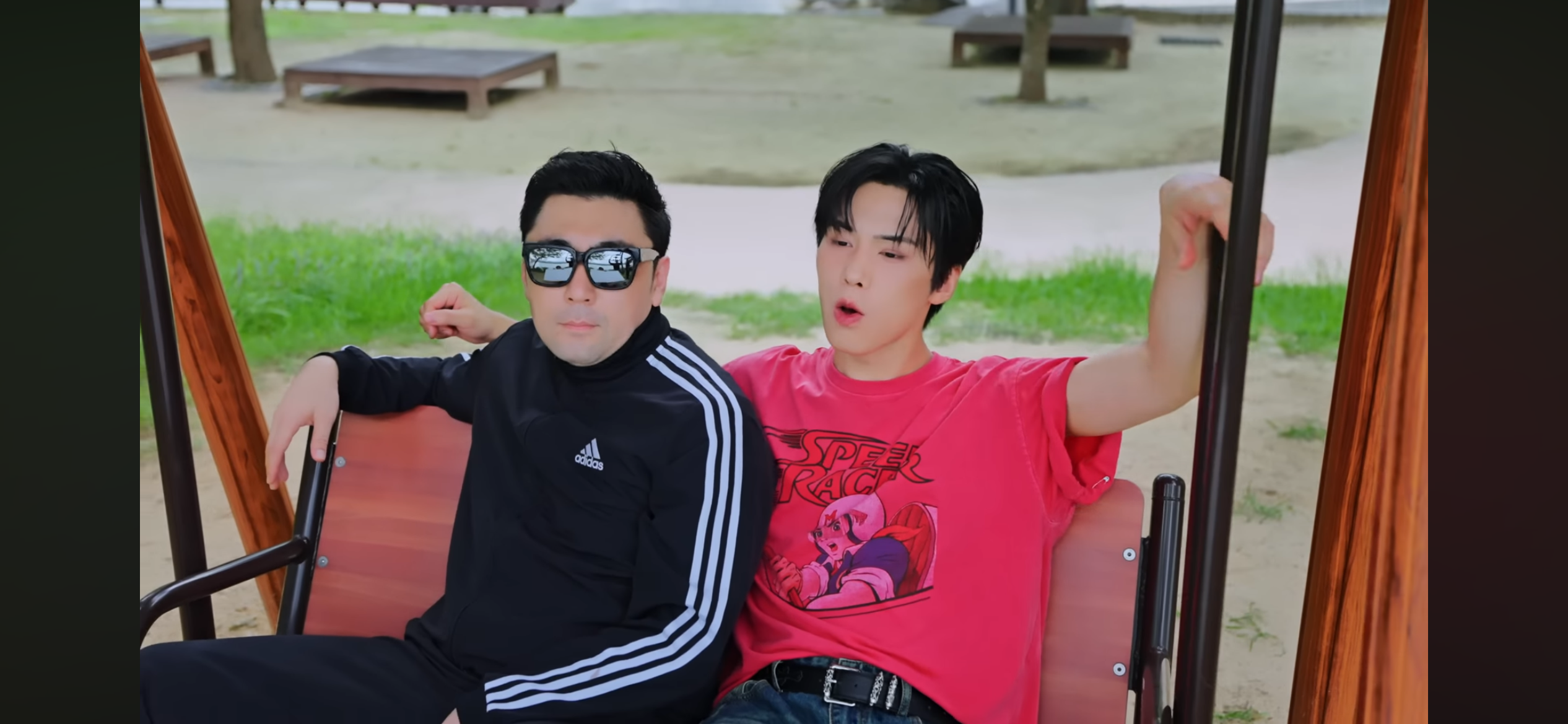 A moment captured by Rocky's fan