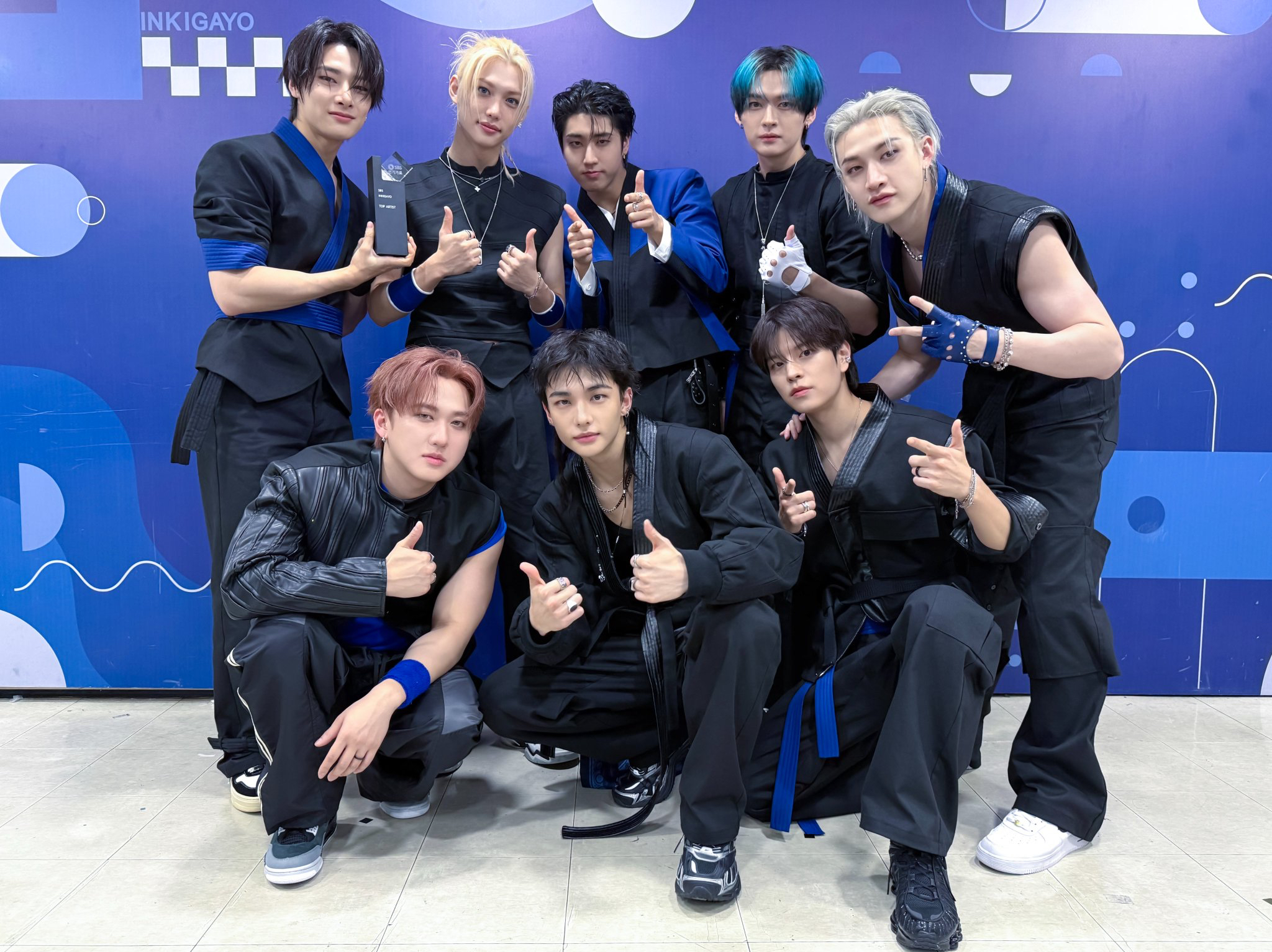 A moment captured by Changbin (Stray Kids)'s fan