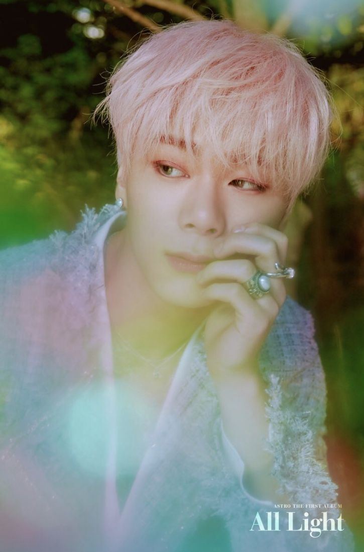 Recent activity shot of Moonbin (ASTRO)