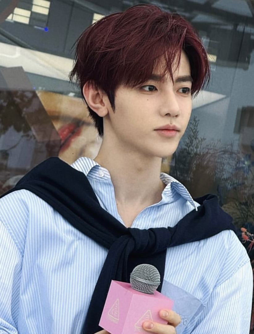 Recent activity shot of Zhang Hao (ZEROBASEONE)